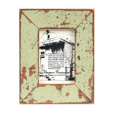 Solid Green Frame 4x6