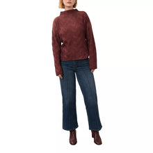 Load image into Gallery viewer, Plated Funnel/Blush Neck Basic Top
