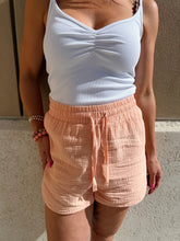 Load image into Gallery viewer, Drawcord Shorts w/gusset -Babe
