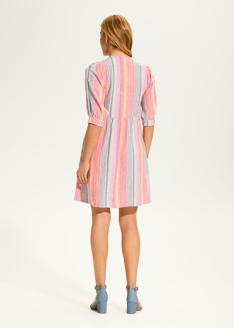 FDJ - Canstr Bold Stripe Dress