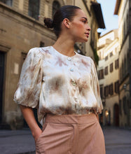 Load image into Gallery viewer, Scarlet Flower Power Blouse
