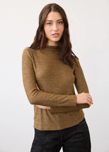 Load image into Gallery viewer, Brass Metallic  L/S Top
