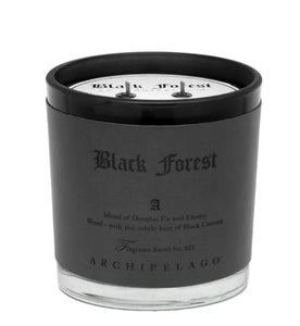 ARCHIPELAGO - BLACK FOREST LETTER PRESS CANDLE