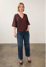 Load image into Gallery viewer, Long Sleeve Blouse- Fig
