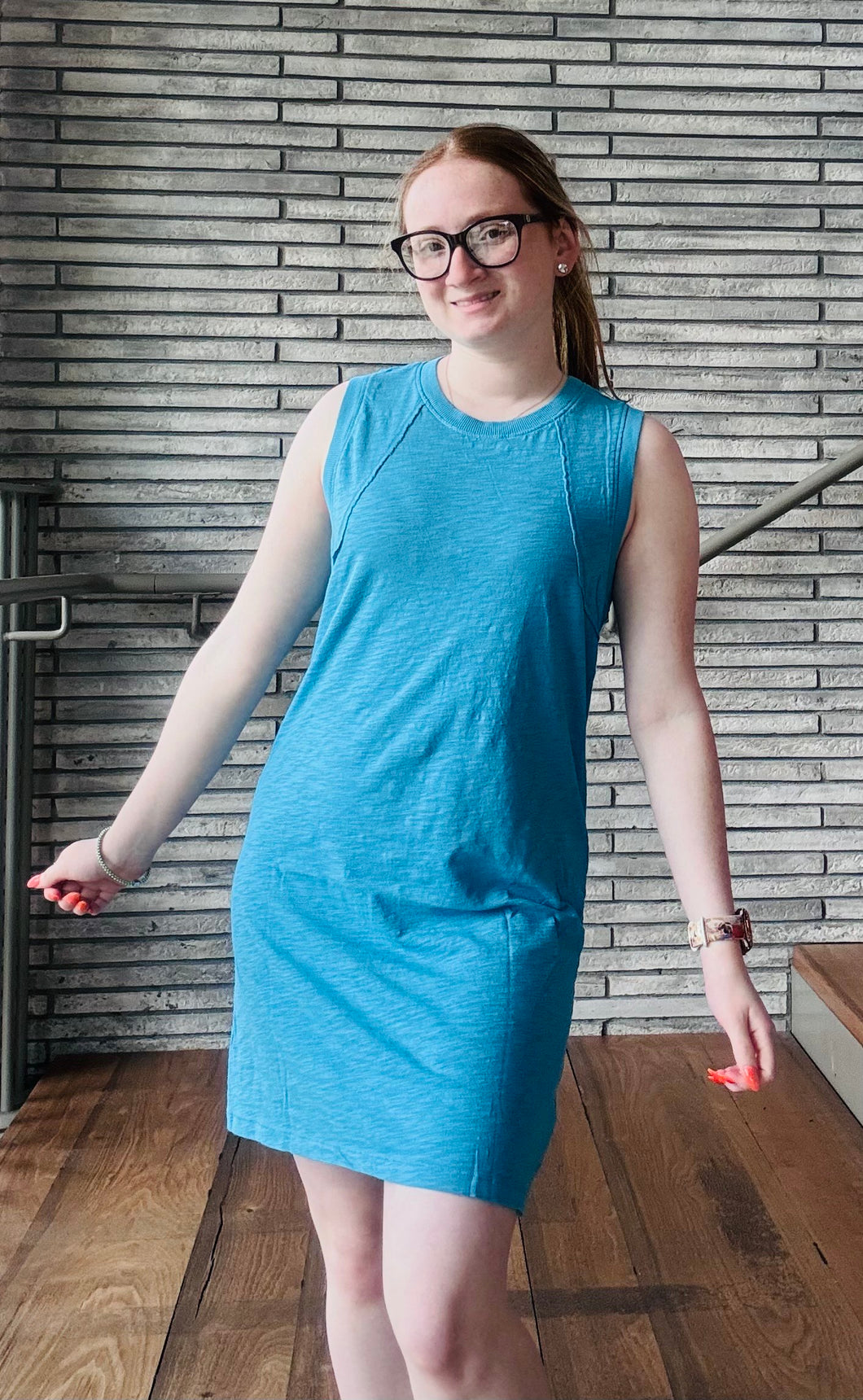 Tank Dress - Caribbean