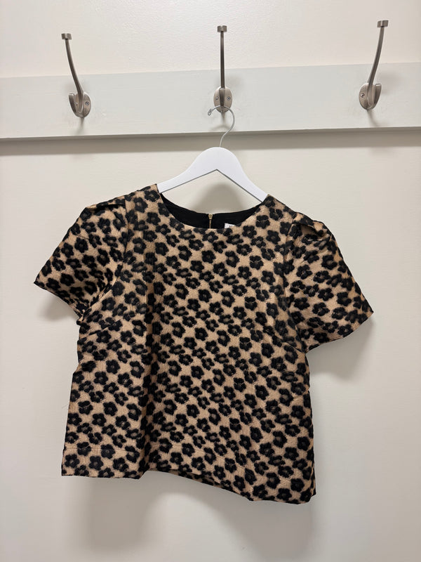 SHORT SLEEVE TOP - CHEETAH