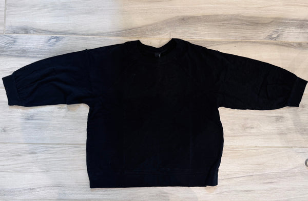 BOBI Banded Raglan Tee - Black