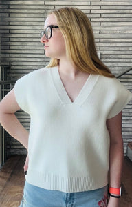 Carter Sweater Off - White
