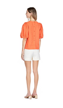 Load image into Gallery viewer, Orange Embellished Top - Joy Joy
