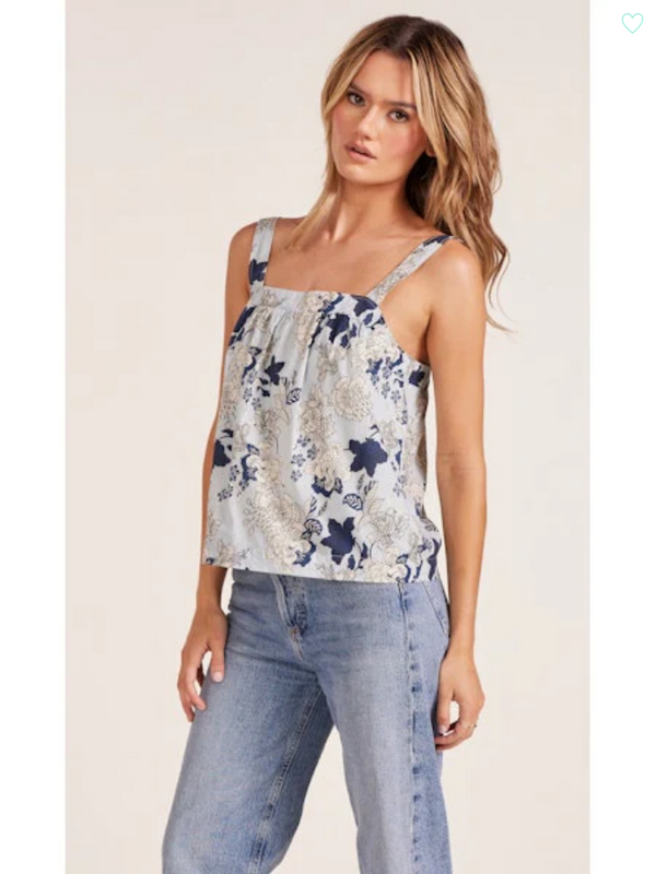 Square Neck Tank - Casablanca