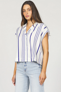 Cruz Monaco Stripe Novelty Shirt