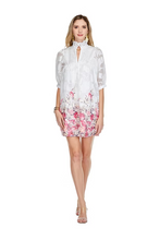 Load image into Gallery viewer, Summer Blooms High Neck Dress - Jade
