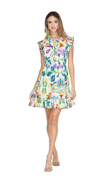 Island Art Dress - JoyJoy