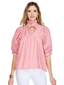 Pink Stripe Top