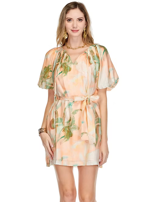 Peach Paradise Dress
