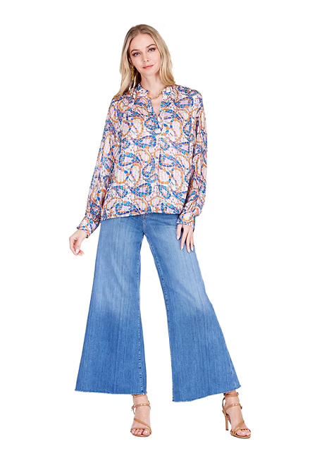 Iridescent Flow blouse