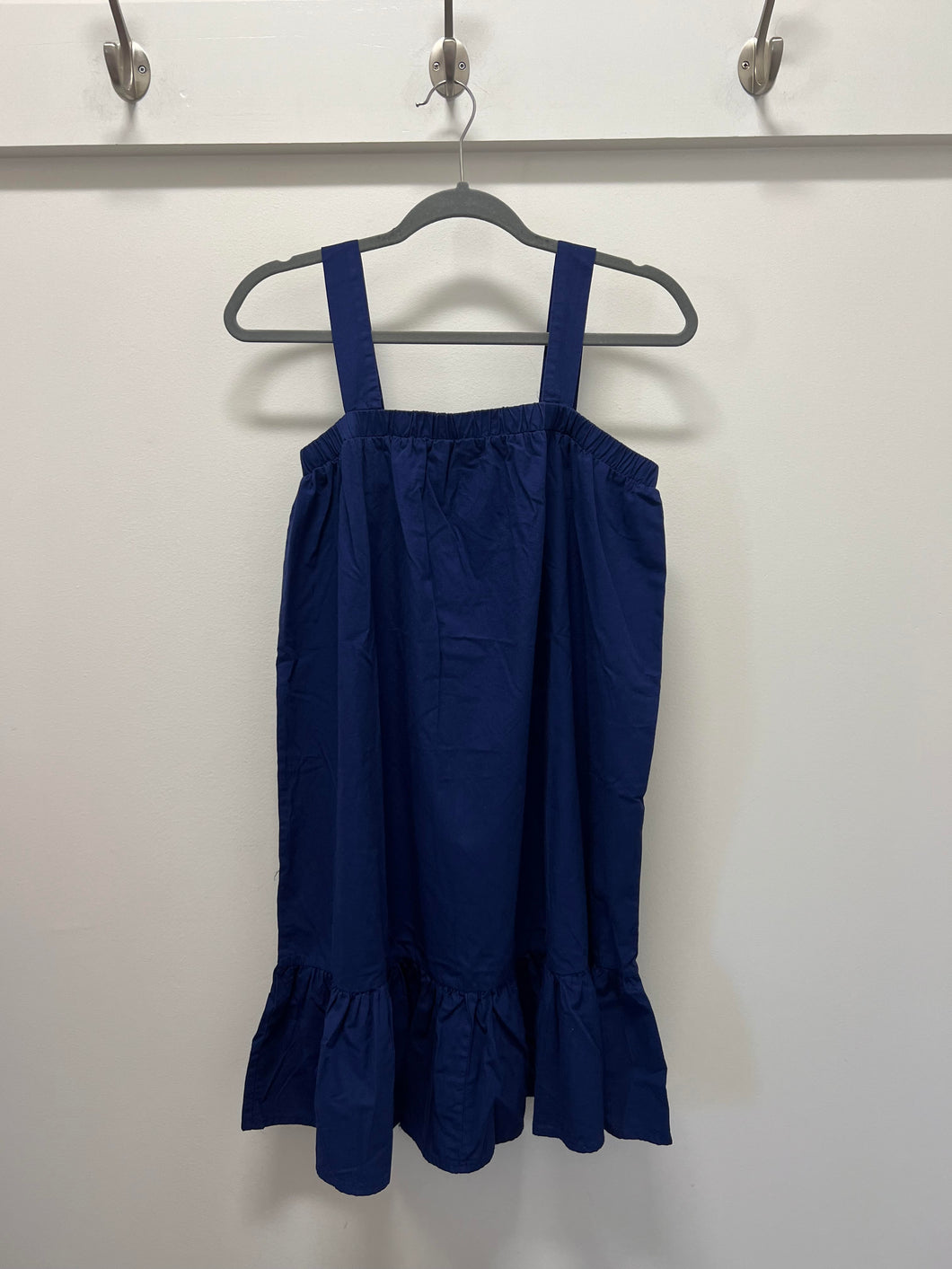 ink square neck short dress