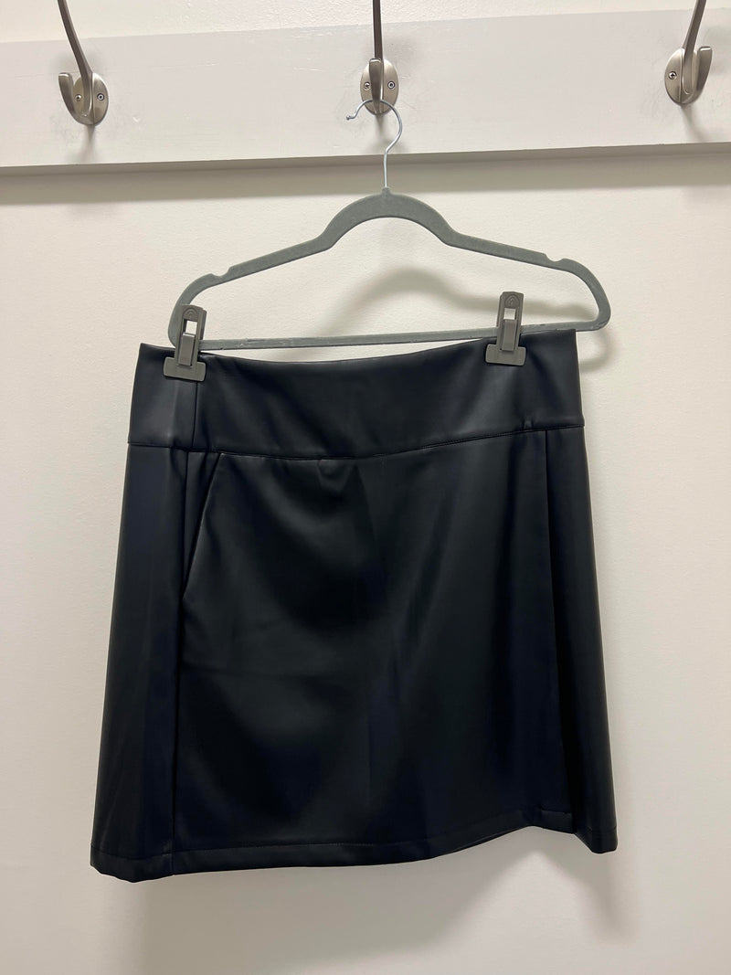skirt PU - black