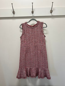 frayed edge dress