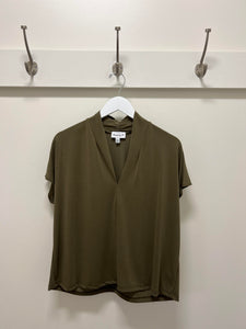 ARMY CUPRO V-NK TOP