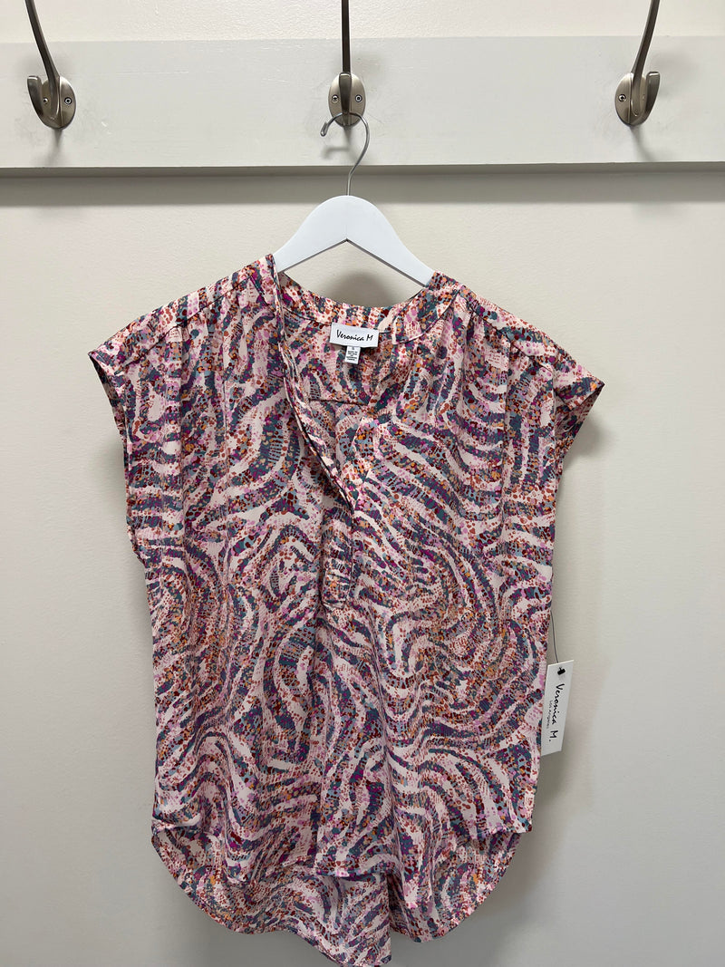 devi woven dolman tee