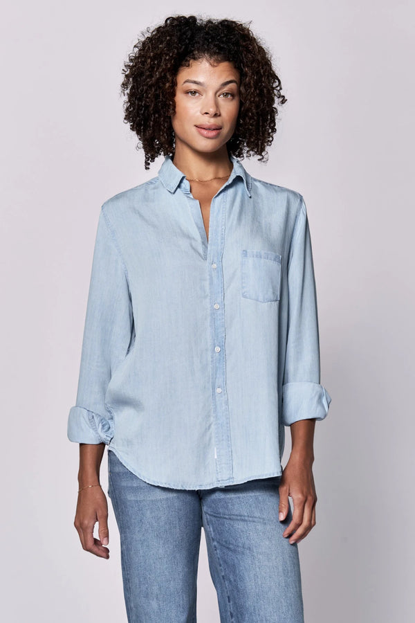 Dear John: Galina Top in Carolina Blue