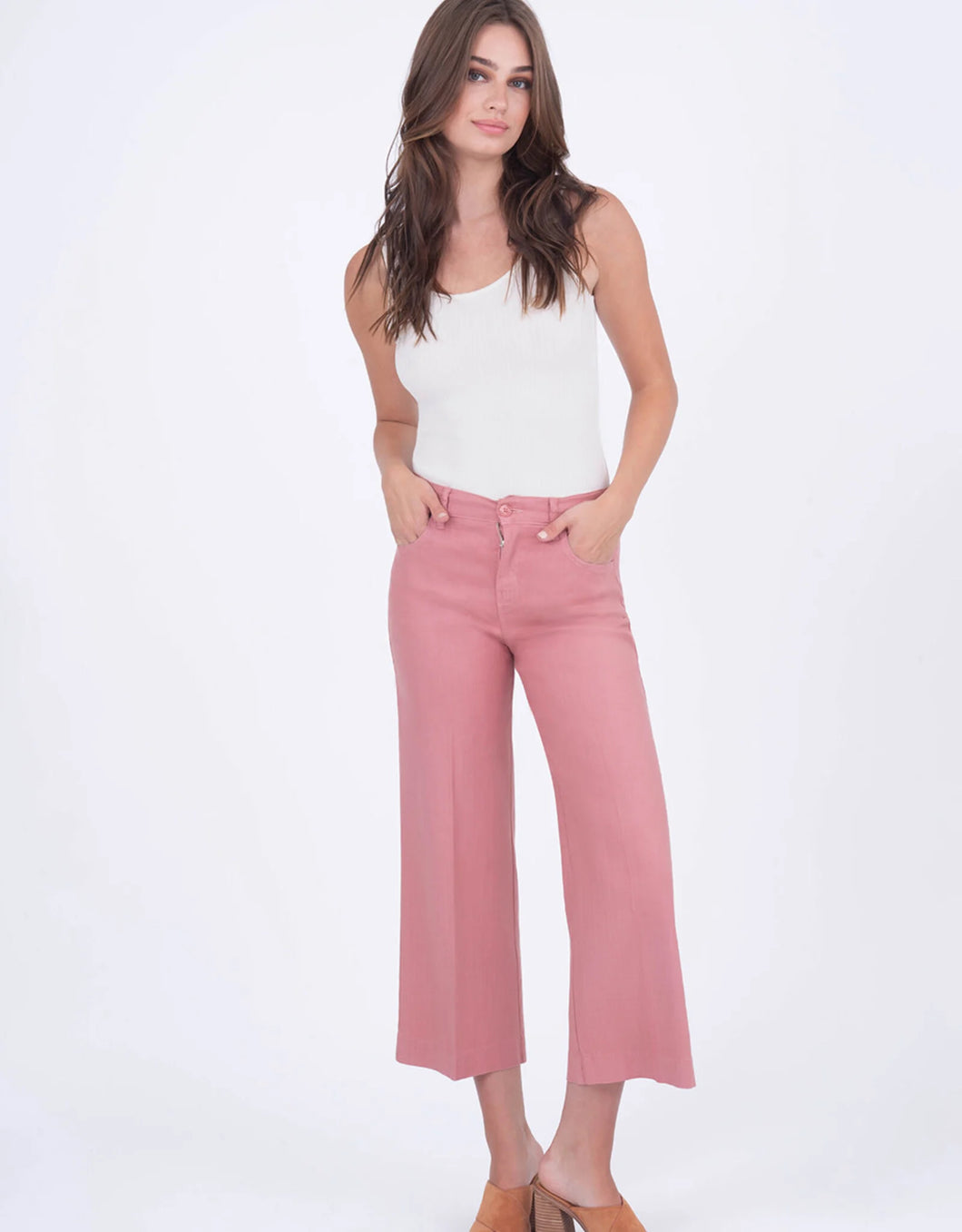 Annabelle Wide Leg Mauve Haze