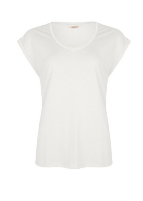 T-Shirt Modal Turn- Off White