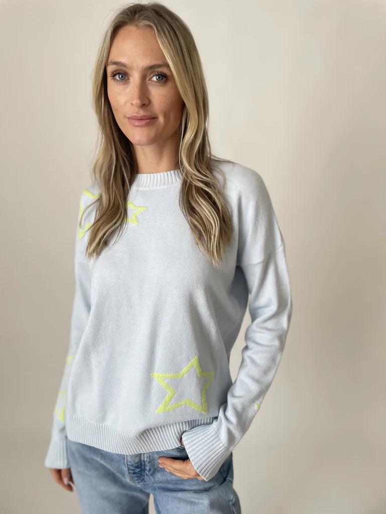 morgan sweater - light blue