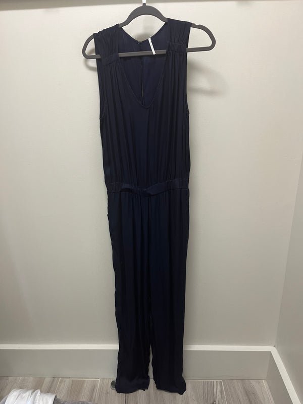 VEE JUMPSUIT - navy