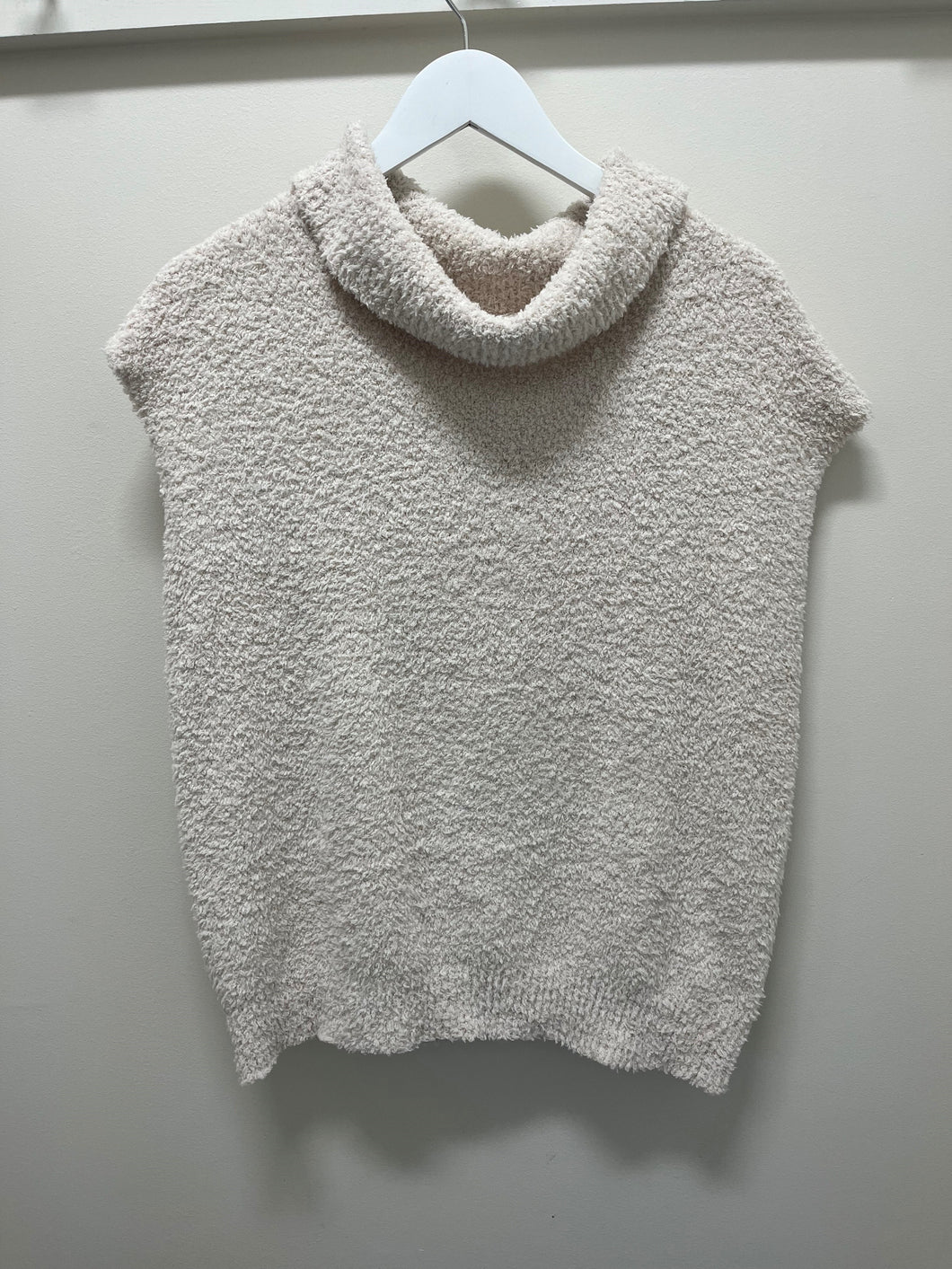 S/S MOCK - NUDE