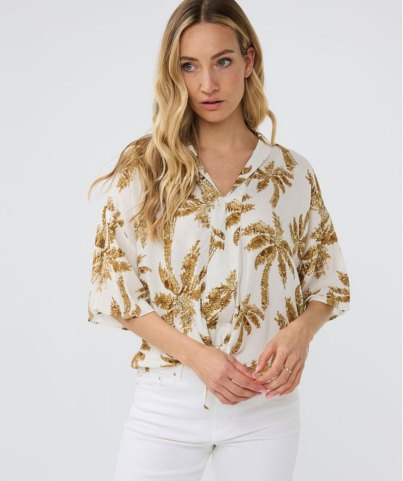 Paradise Palm Blouse