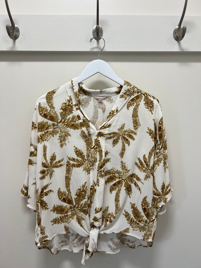 Paradise Palm Blouse