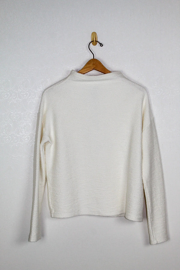 Mock TurtleneckTop - Parchment