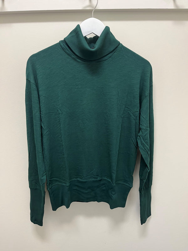 PUFF L/S TURTLENECK TEE - PINE