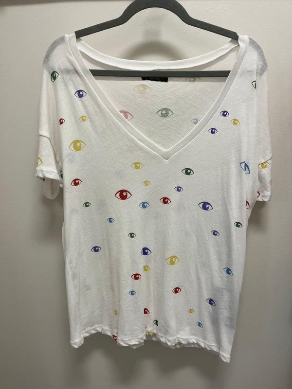 rainbow eyes tee