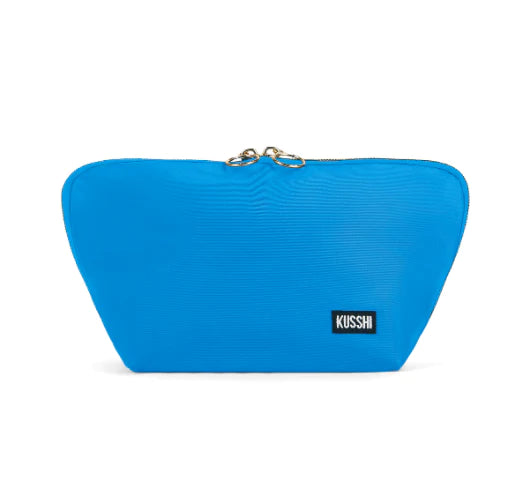 SIGNATURE MAKEUP BAG ELECTRIC BLUE/PINK