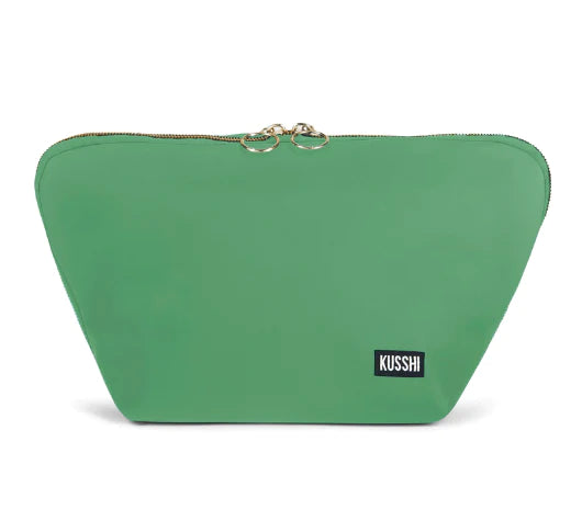 VACATIONER MAKEUP BAG KELLY GREEN/NAVY