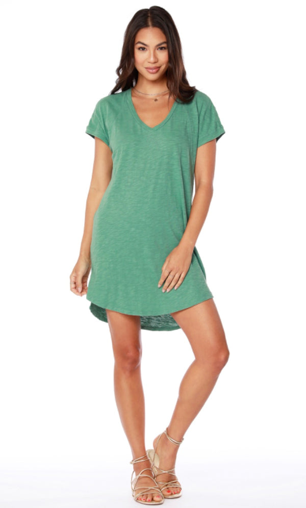 Green T-Shirt Dress