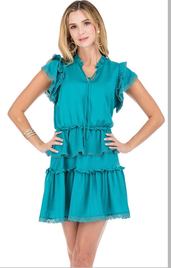 Ruffles Mini Dress