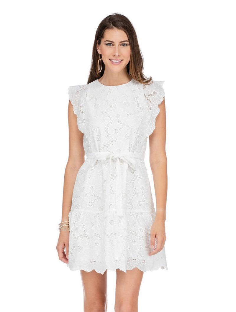 White Eyelet Dress