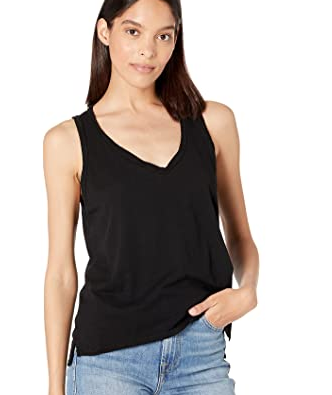 Duke V-Neck Scoop Hem Tank