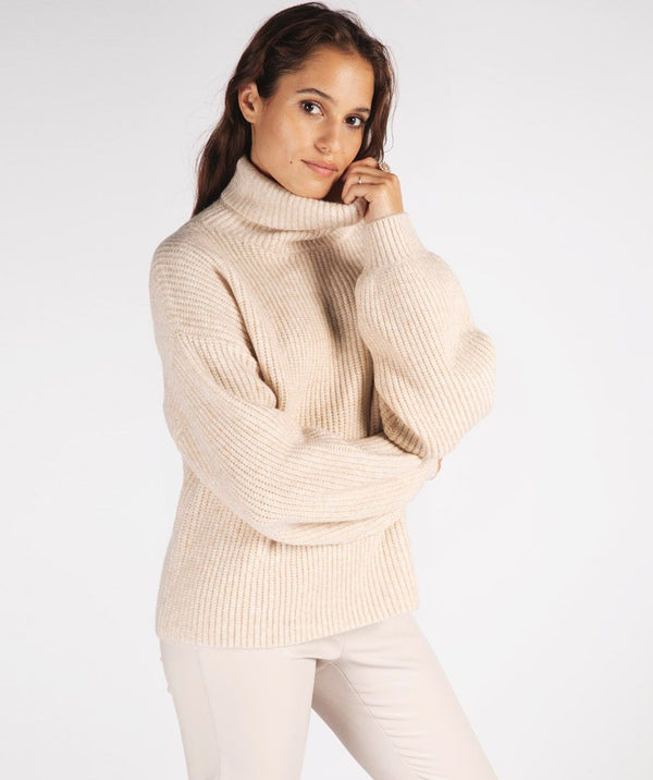 Sweater cropped ballon