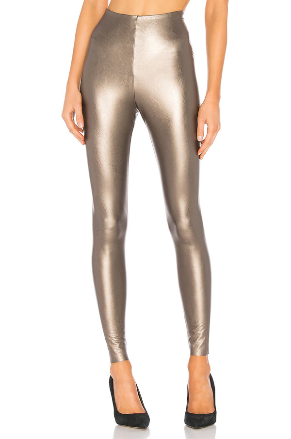 Perfect Faux leather legging BRONZE