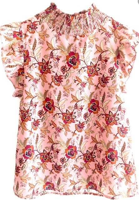 Flutter Sleeve Top