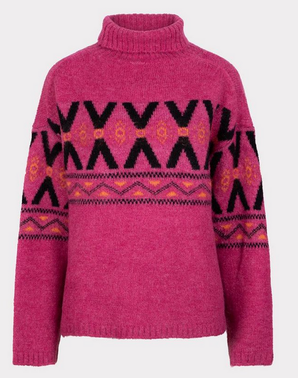 sweater intarsia knit