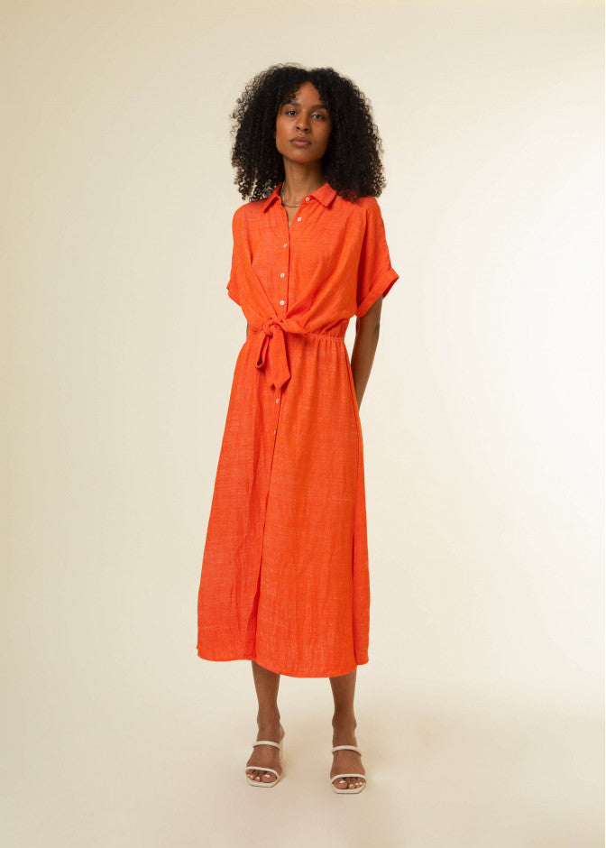 alienor dress - orange