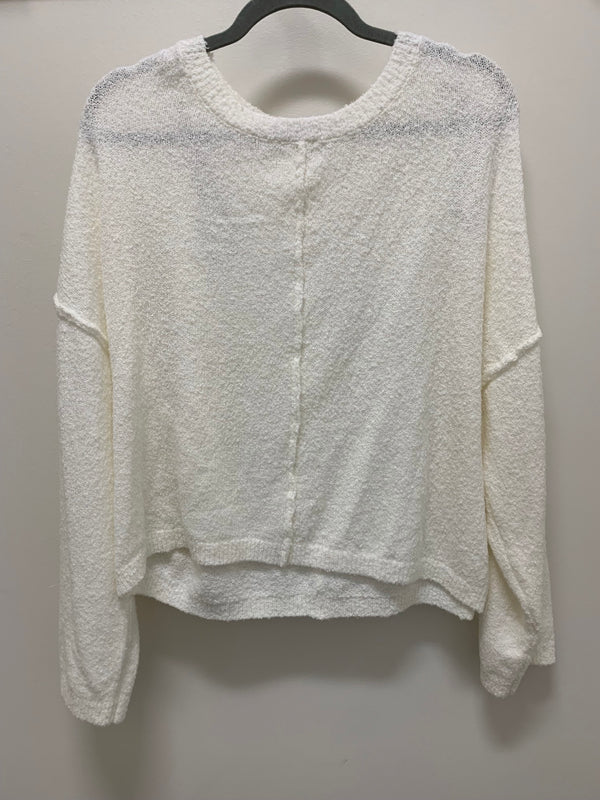 Rolled Hem Sweater