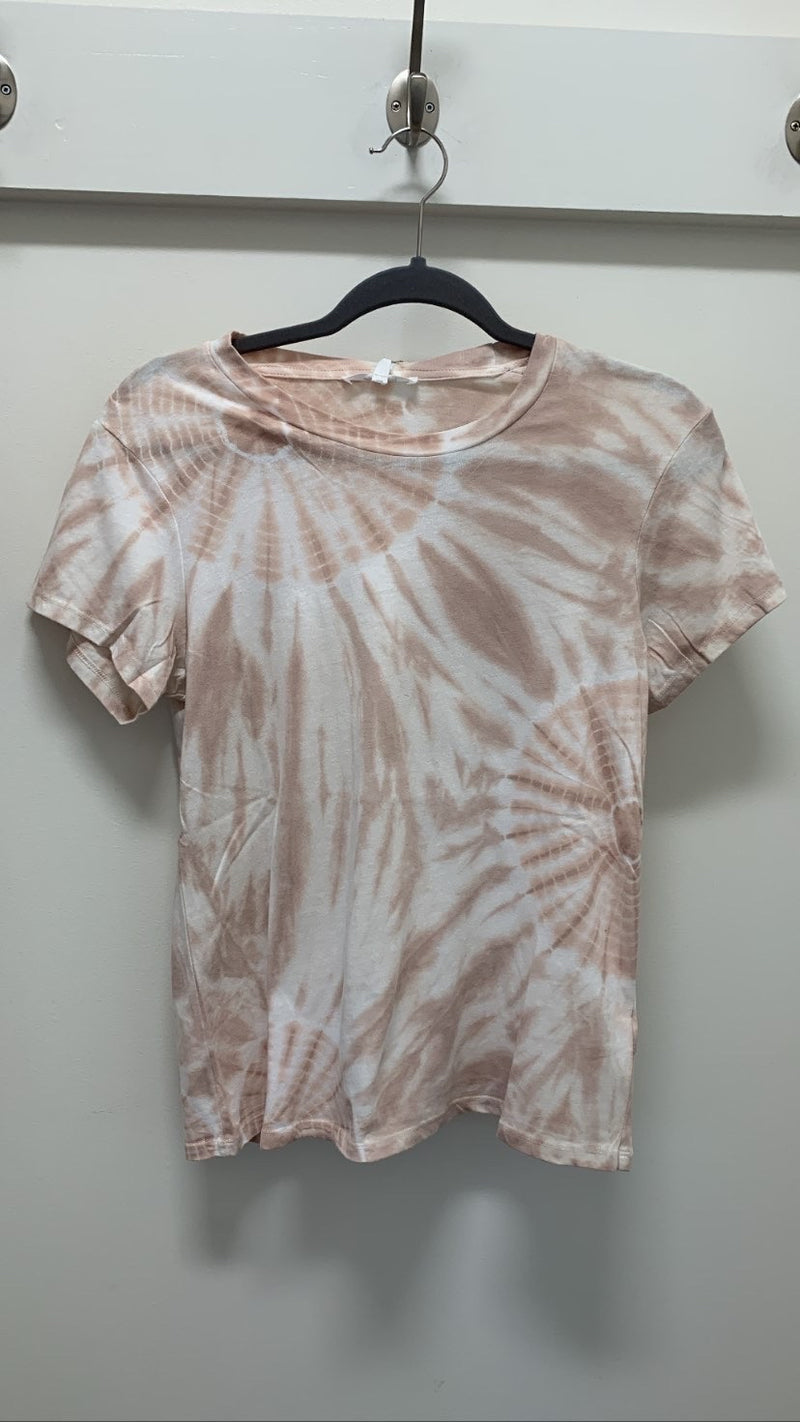 danielle short sleeve tee - pink sand