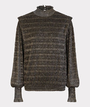 Load image into Gallery viewer, Blouse smocked glitter
